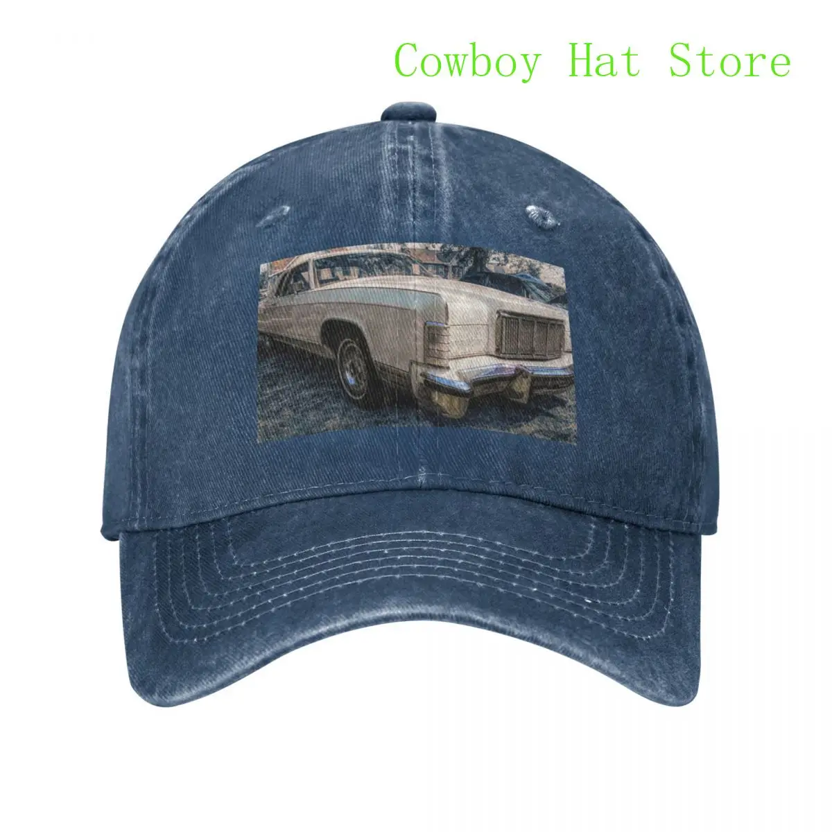 

Best White 1976 Lincoln Continental Front Baseball Cap Kids Hat Funny Hat Designer Man Hat Women'S