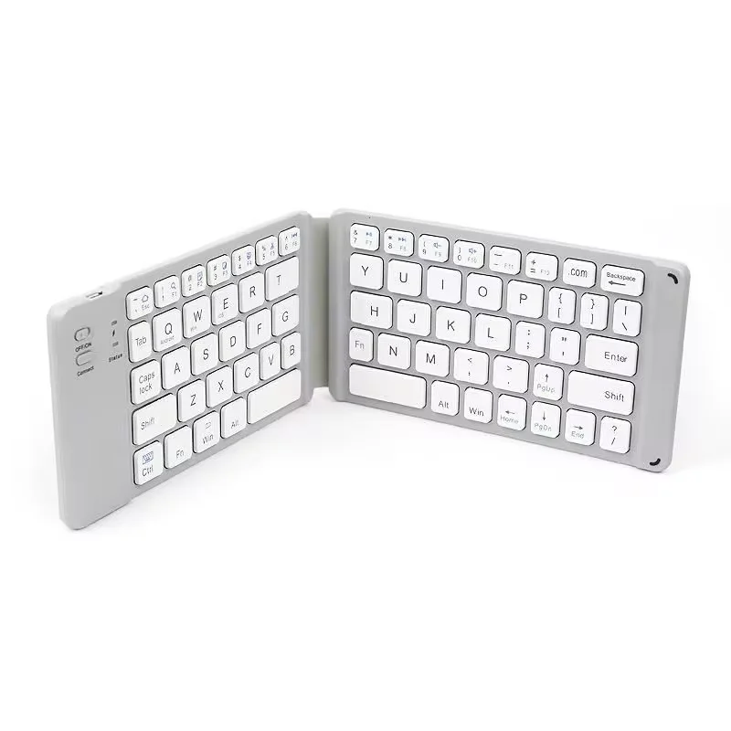 Складна Bluetooth-клавіатура з сенсорною панеллю для IOS Android Windows Office Mini Wireless Keyboard Storage Three Systems Universal