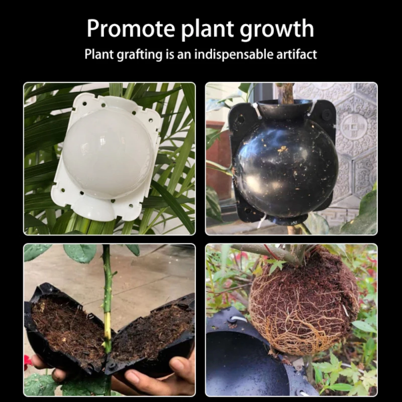 Plant rooting pot hydroponic gardening kit hydroponic planting tools Agricultural Gardening Rooting Propagation Ball High-pressure Planting Supplies Plant Breeding Ball Reusable Breeding Equipment