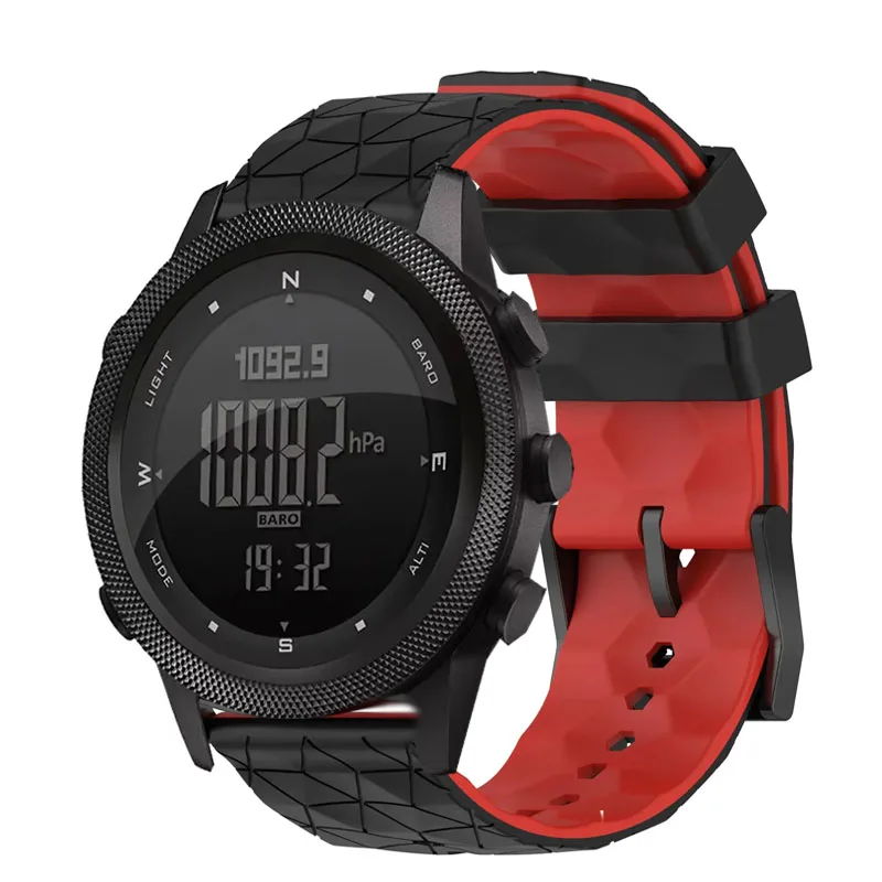 22mm Silicone Watchband - Premium Sport Strap and Bracelet Accessories