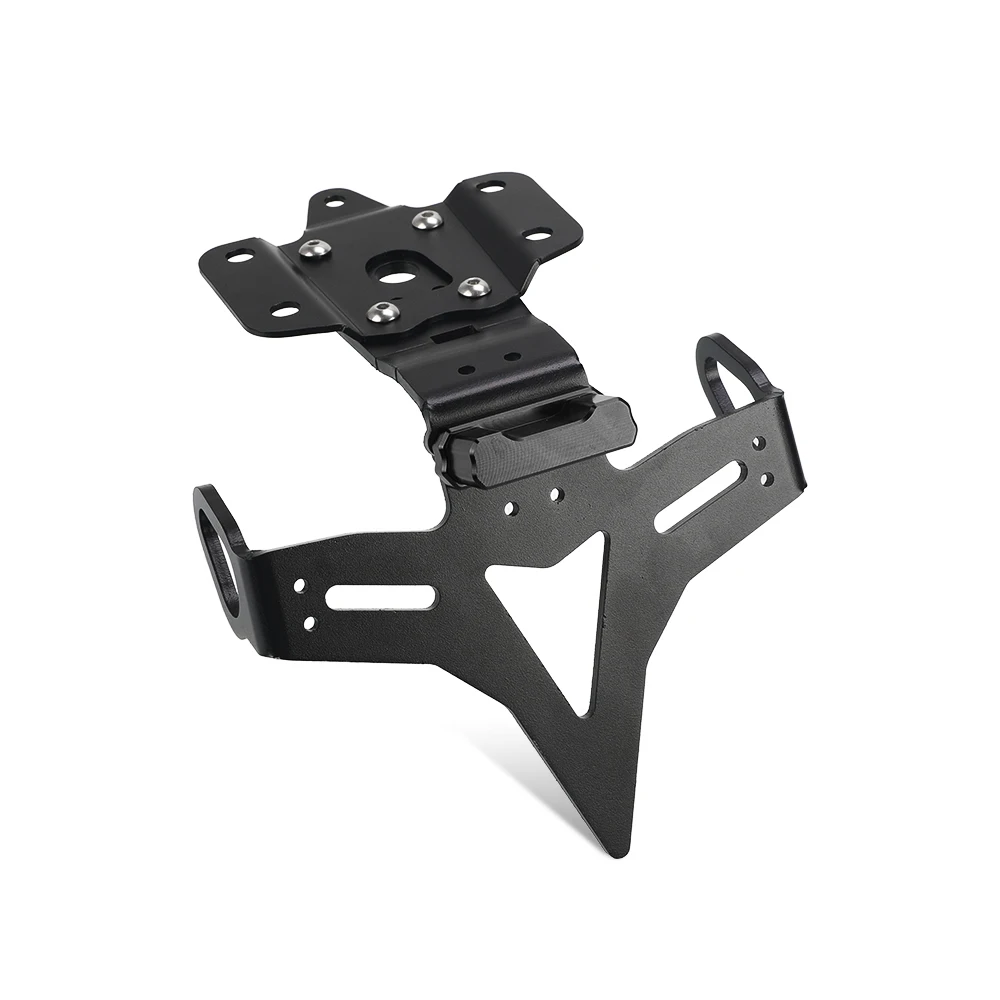 2023 야마하 MT-07 FZ-07 테일 깔끔한 2013-2022 오토바이 리어 펜더 등록 브래킷 번호판 거치대, 2024 MT 07 MT07