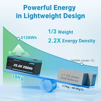 Batterie LiFePO4 12V 24V 48V 100Ah 200Ah 300Ah, BMS intégré, cellules de qualité A, 6000 + Cycle PL, Stock ue 3