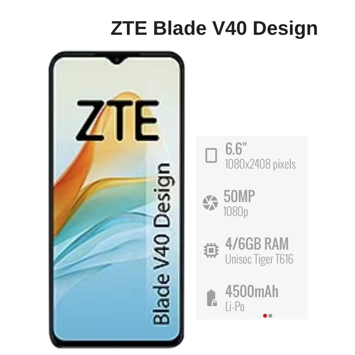 ZTE ̵ 20 Ʈ V2050 V1050 5G V40 V50  OEM LCD ÷ ü, Ÿ ġ ũ  