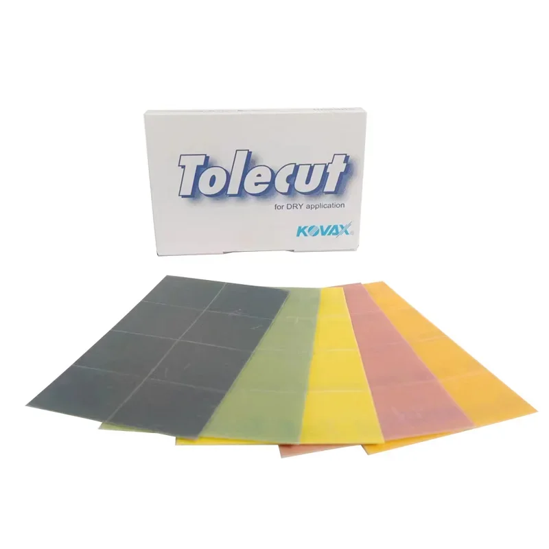 Damjapan Kovax Tolecut 8 Schnitte an der Vorderseite des Toleblock-Schleifens zum Polieren von Kraftfahrzeugen 800/ 1200/1500/2000/3000 Schleifpapier