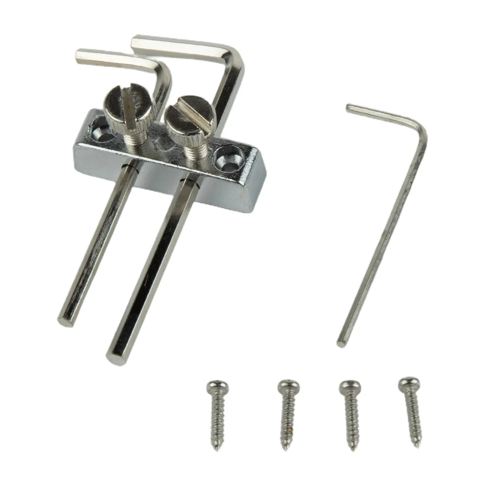 

Guitar Parts Hex Wrench Holder Approx.23g Black Accessorys Gold Guitar Tremolo Metal With Screws With Wrenches