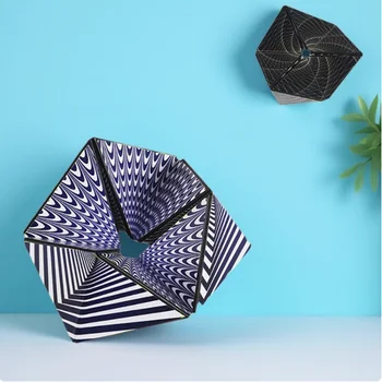 3D Variety Geometric Changeable  Magic Cube Anti Stress  Fun  Decompression Thinking Training Hand Flip Puzzle Cube Kids  Toy 1