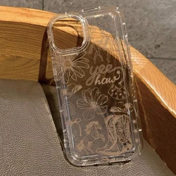 Western Boot Pattern Bowknot Soft Phone Case Cover - iPhone 12 Pro (1)