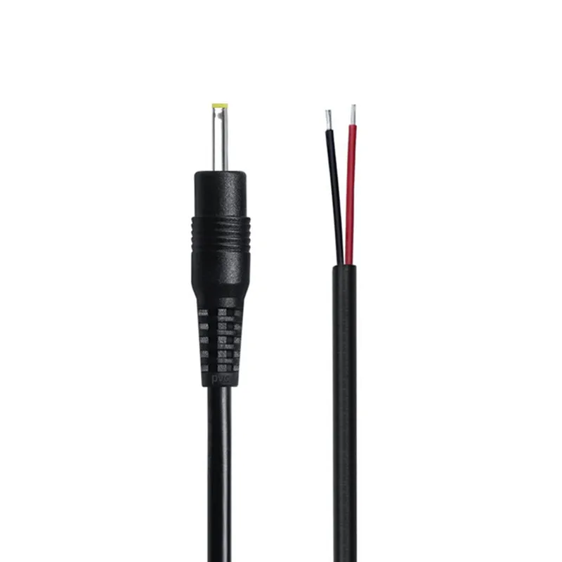DC 2.5x0.7mm 남성 & 여성 케이블 2507 DC 전원 플러그 잭 LED 스트립 빛 22AWG DIY 케이블에 대 한 피그 테일 와이어 커넥터 어댑터