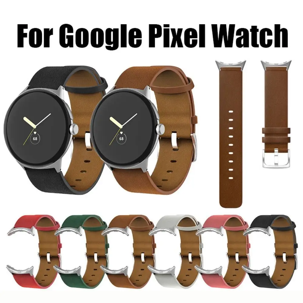 

Ремешок из натуральной кожи для наручных часов, сменный Браслет для Google Pixel