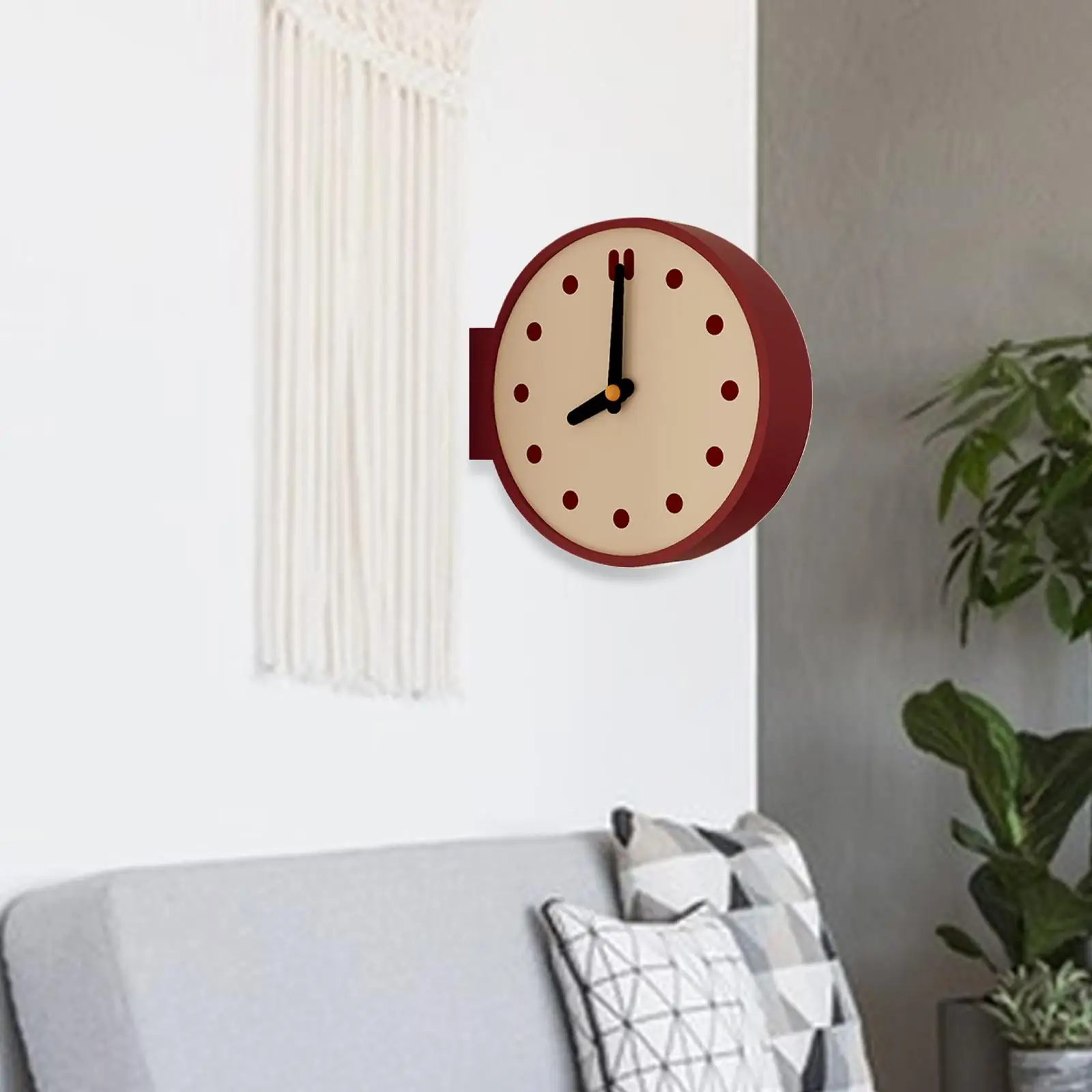 Corner Wall Clock Tabletop Clock Decorative Modern Watch Craft Art Stylish Corner Wall Clock Tabletop Clock Decorative Modern Watch Craft Art Stylish