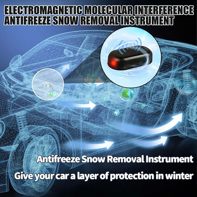 Car Interference Antifreeze Device Electromagnetic Molecular Windshield Snow  Removal Window Glass Deicing Anti-ice Instrument - AliExpress
