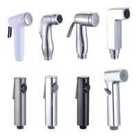 Toilet Companion Non-pressure Spray Gun Faucet Toilet Flusher Pressurized Handheld Nozzle Water Gun Female Washer 1