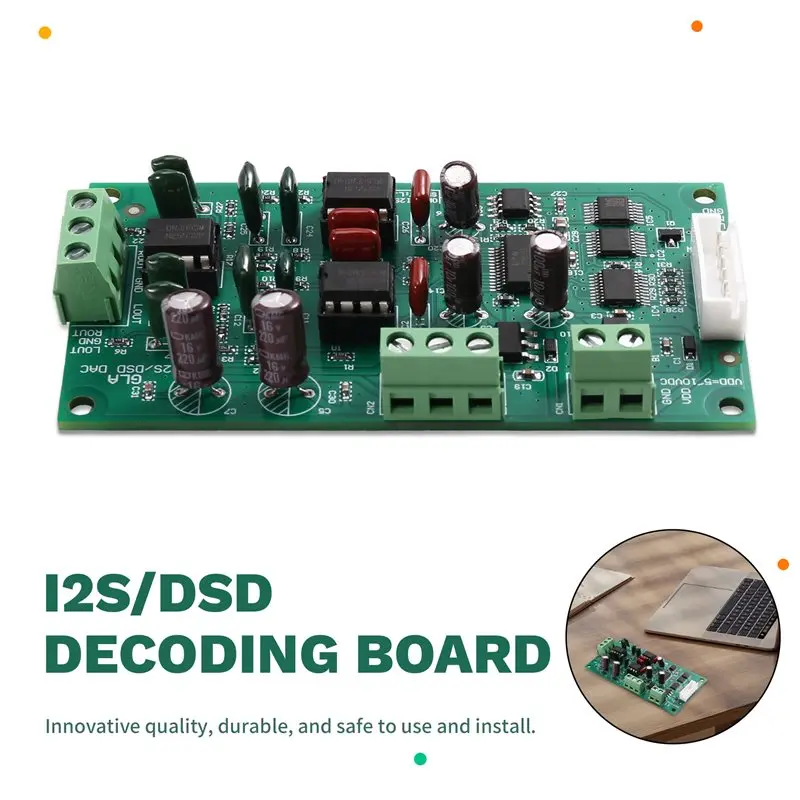 고음질 오디오 출력을 위한 DAC 디코딩 보드 PCM1795 I2S/DSD용 CJSD-HIFI 소프트 컨트롤