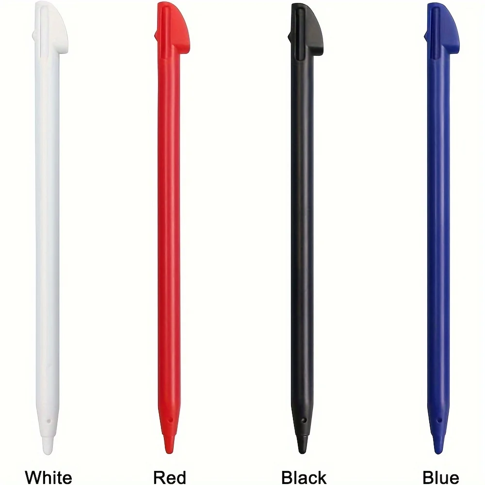 Stylus Pen 4 Pcs 3DS XL Plastic Set Replacement Compatible Nintendo 3DS XL 4 in 1 Combo Touch Pen Multi Color