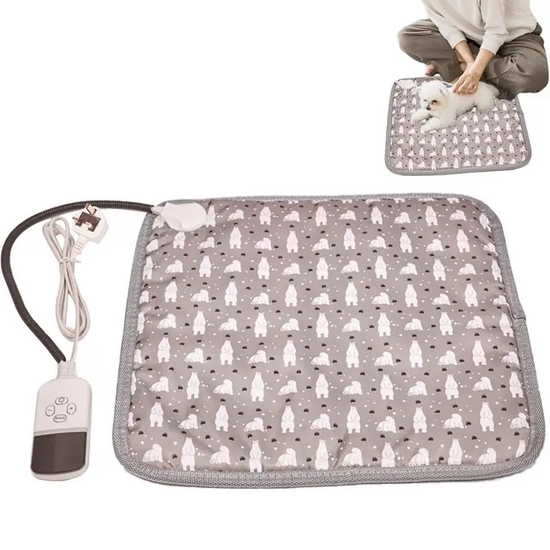 Heated Pet Pad Waterproof Heater Animal Bed Pet Heated Bed Mat For Cats