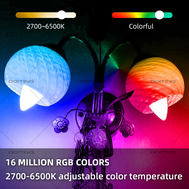 Tuya Smart Wifi Bluetooth Led Candle Light Bulb AC220V E27 E14 RGB Colorful Lamps 5W Works With Alexa Google Home Voice Control smart led light bulbs
