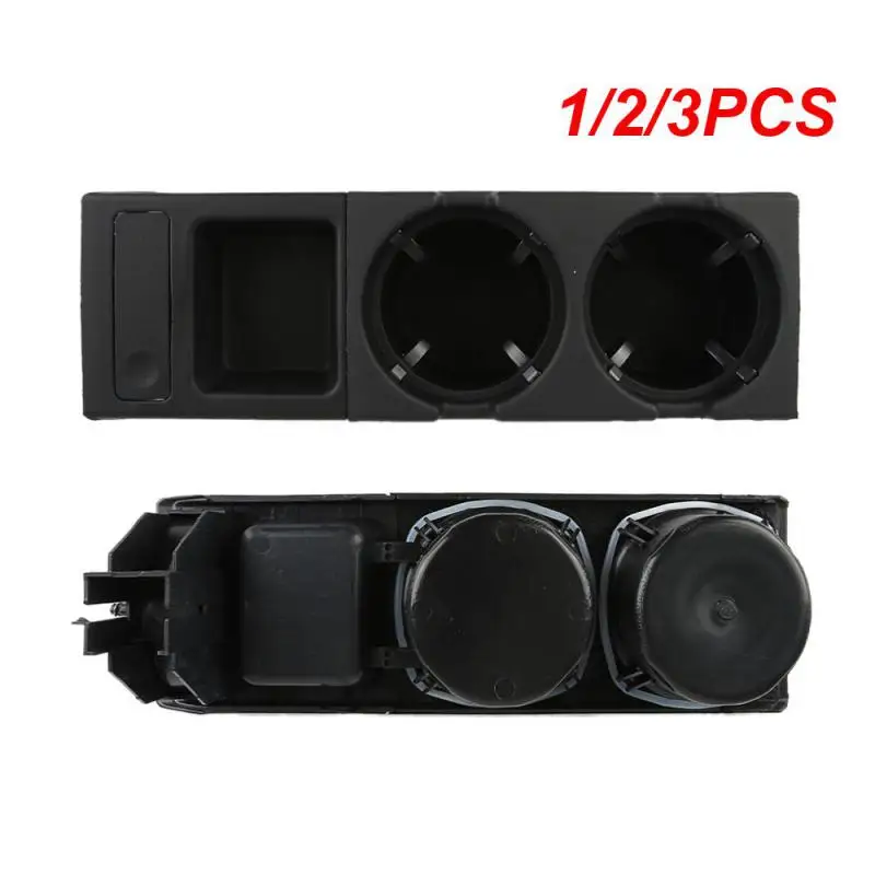 

1/2/3PCS Double Hole Car Cup Holder Center Console Beverage Cup Bottle Ashtray Holder With Coin Phone Keys Storage Box Car