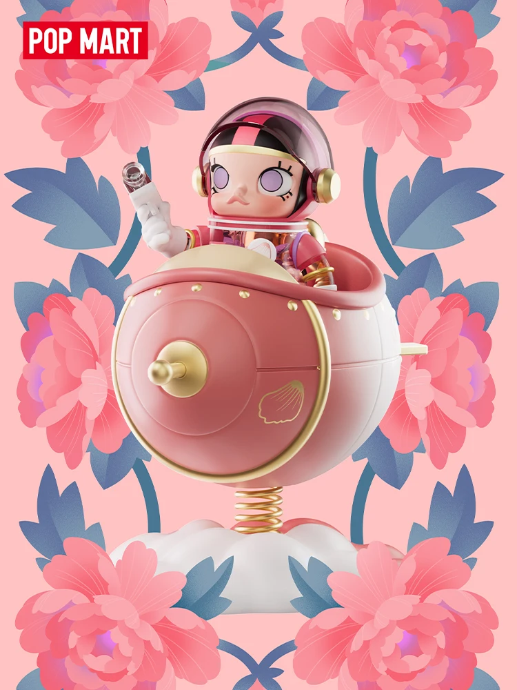 その他 MEGA SPACE MOLLY 100% Blooming Peony Pop Mart Mega Space Molly Blooming Series Peony 1 - US