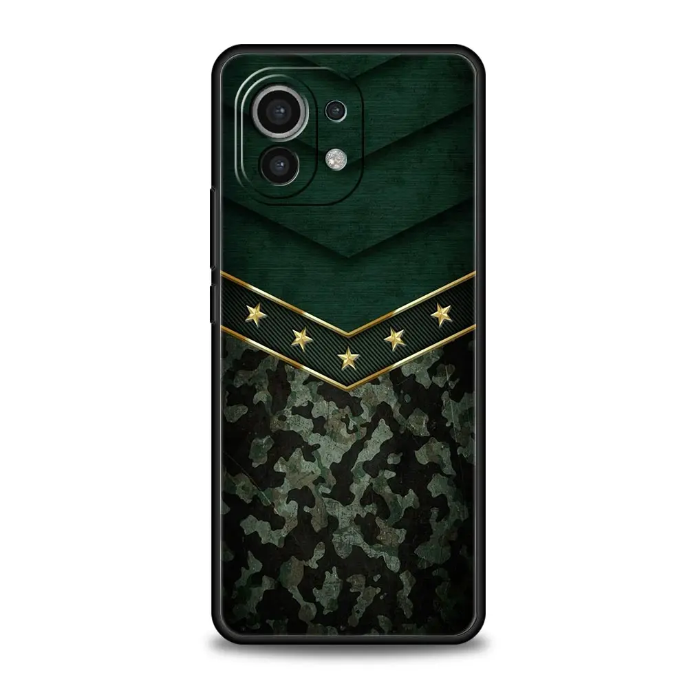 Camouflage Military-Style Soft TPU Phone Case