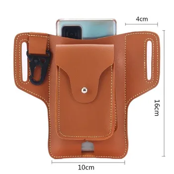 Custodia per telefono in pelle con tracolla, borsa a tracolla per iPhone Samsung Galaxy con porta carte di credito