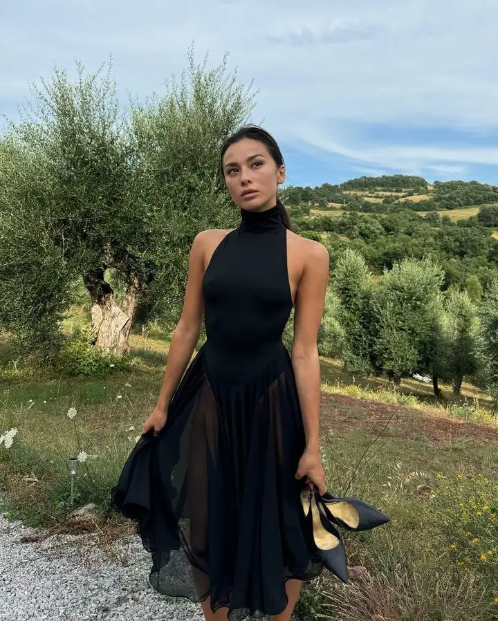 Elegant Sleeveless Bodycon Backless Women Dress Pleated Tight Party Club Evening Dress Female Autumn New Vestidos