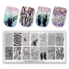 BeautyBigBang Geometry Nail Stamping Plates New Animals Bear Character Design Fairy Tales Nail Art Stamps Texture XL-004 1