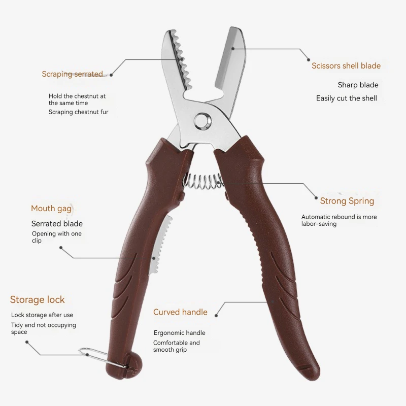 Chestnut Cutting Peeler Tool 2