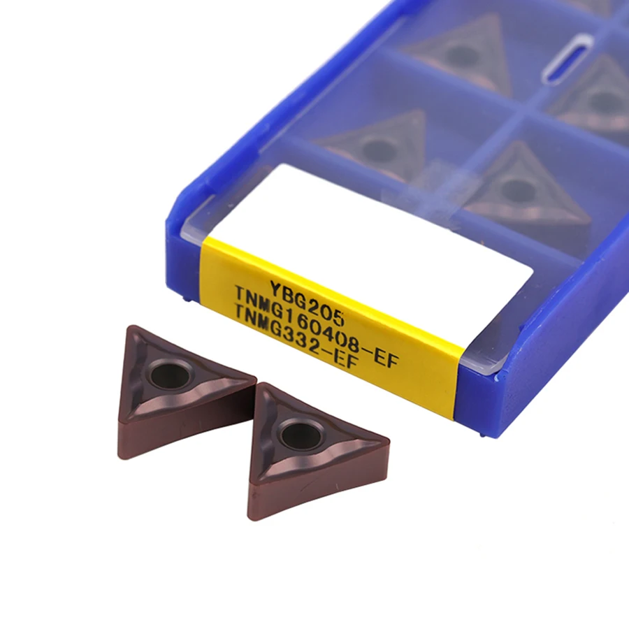 

TNMG160404/160408-EF YBG205 High-quality CNC Lathe Carbide Insert External Turning Tool Wear-resistant Tools,For Stainless Steel