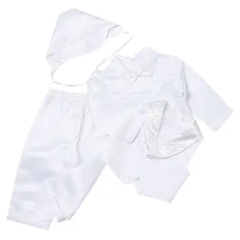 Baby Boy Christening Robe Set 1