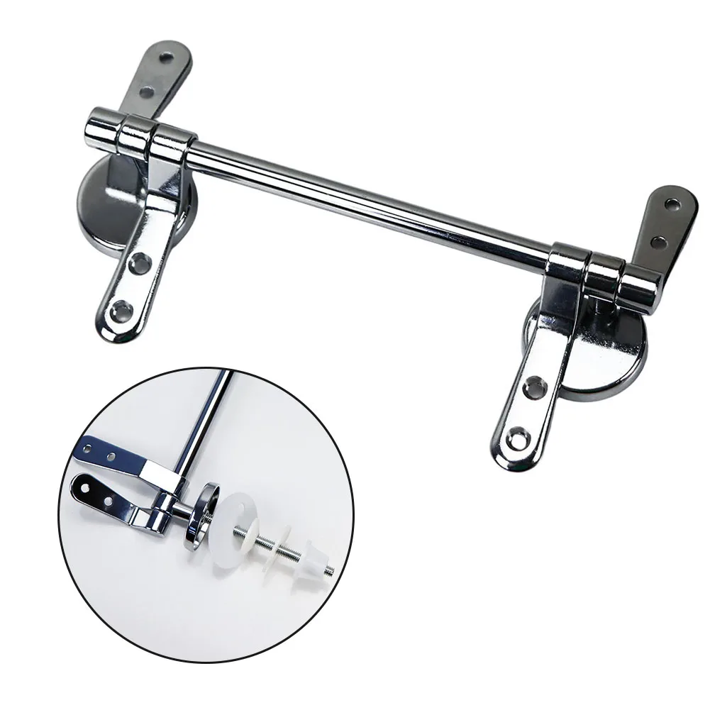 ที่นั่งชักโครกบานพับก้านเชื่อมต่อห้องน้ําซ่อมเปลี่ยนบานพับชุดสังกะสีอัลลอยด์บ้านที่นั่งห้องน้ําอุปกรณ์ติดตั้ง 1