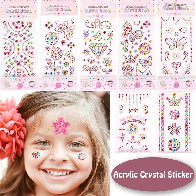  365 Pieces Jewel Stickers,Gem Stickers,Rhinestone Stickers for  Craft,Self Adhesive Jewels for Kids Crystal Gem Stickers