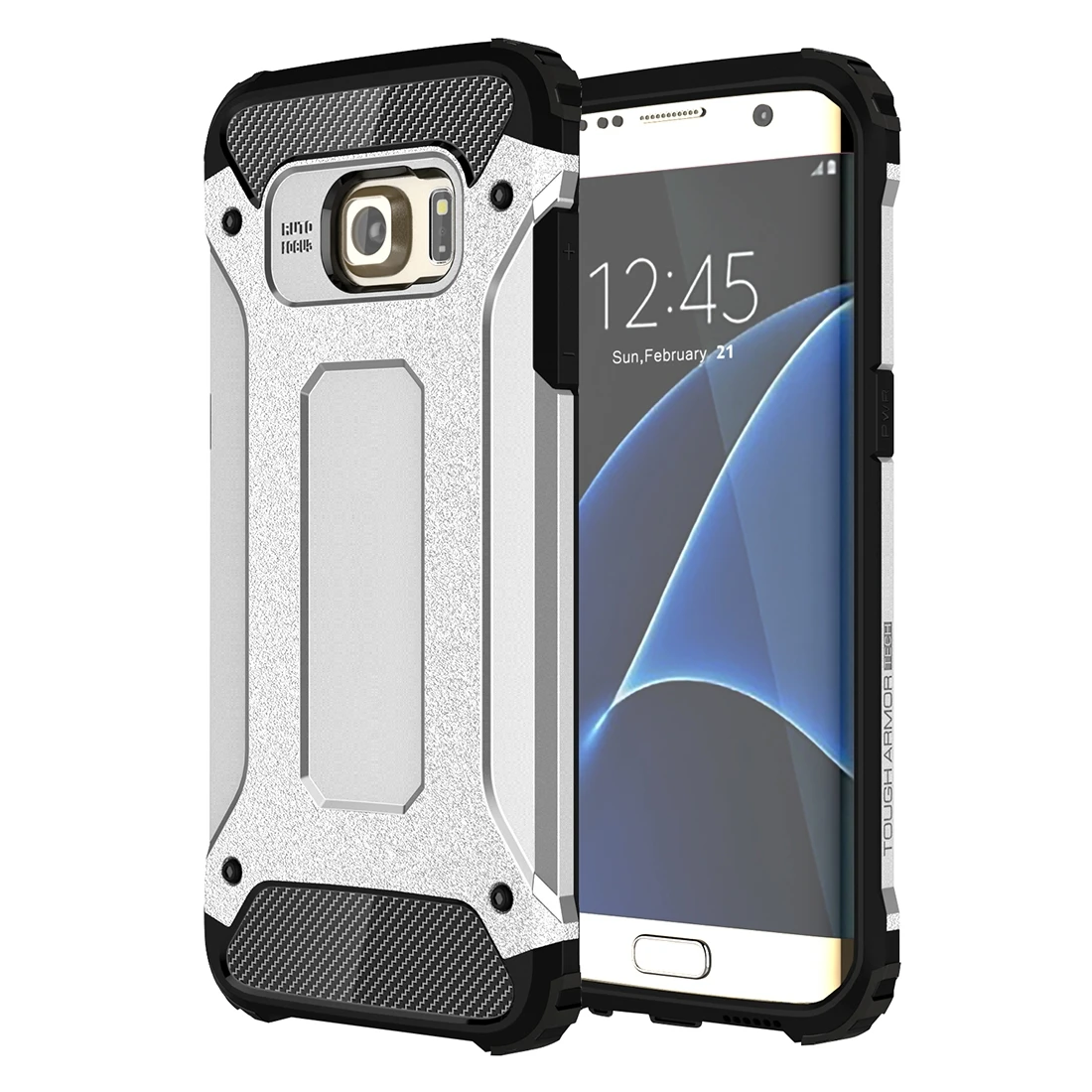 Tough Armor Dual-Layer Protective Phone Case Back Cover