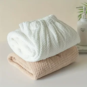 Microfiber Strapless Shower Skirt - Wearable Bath Towel Style Slip, Lightweight Absorbent Essential for Bathroom Daily Use