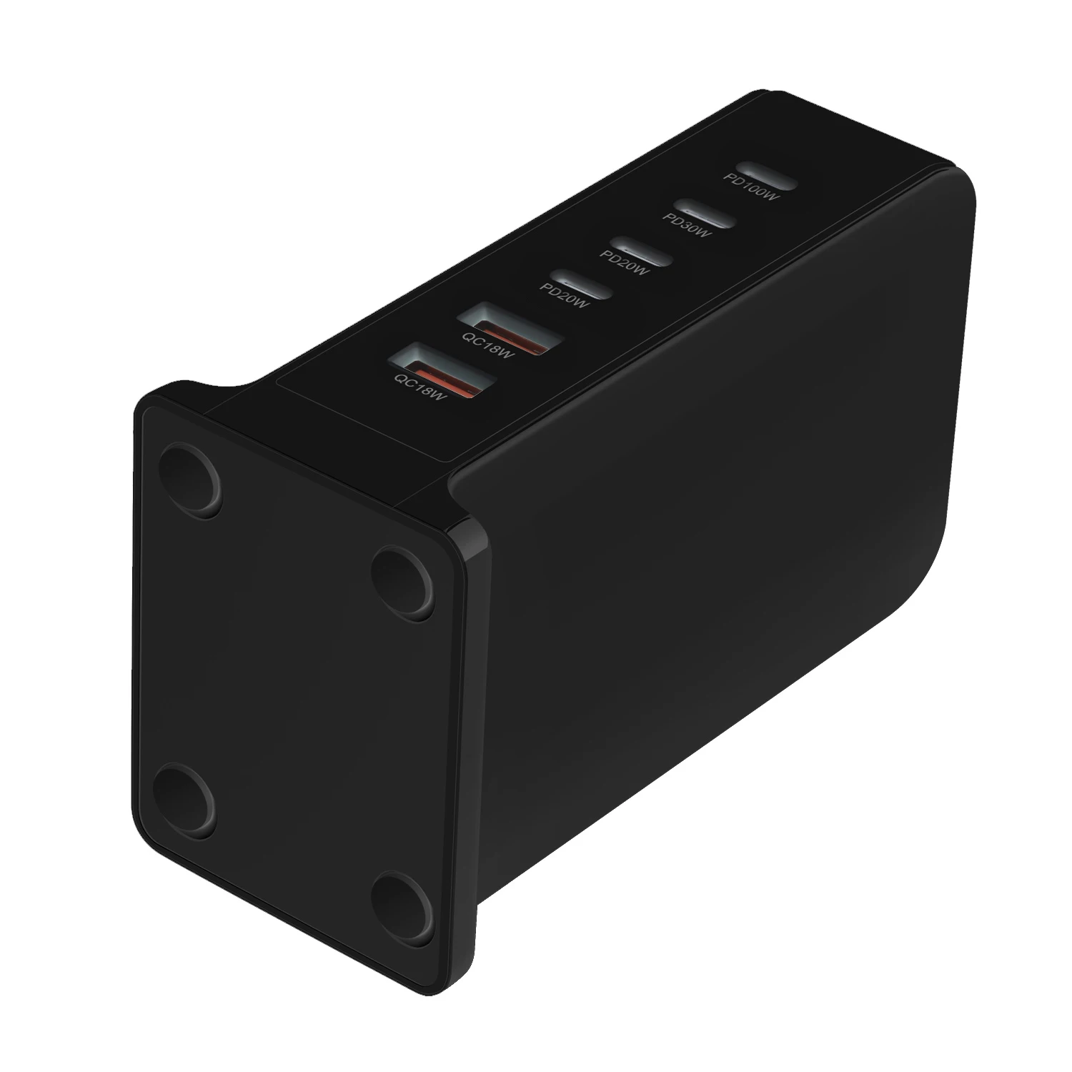 데스크탑 GaN 충전기, 6 포트 USB C타입 PD 충전기, 고속 충전 3.0 USB C타입 고속 충전기, 모바일 USB 충전기, 200W