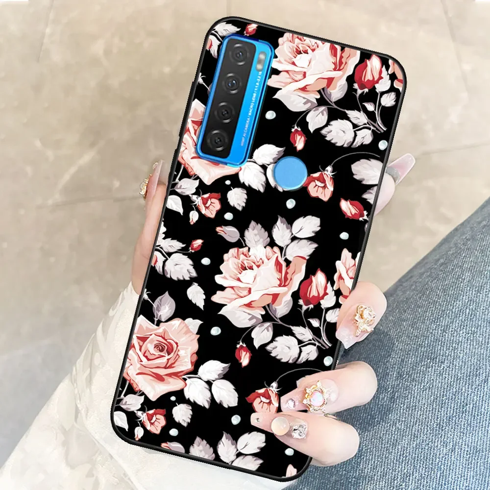Luxurious TPU Soft Silicone Marble Animal Phone Case - Shockproof Bumper Shell