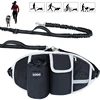 QUESHARK Customized Logo Multi-Functional Sports Running Fitness Training Dog Waist Bag Outdoor Pet Fanny Pack With Leash 4
