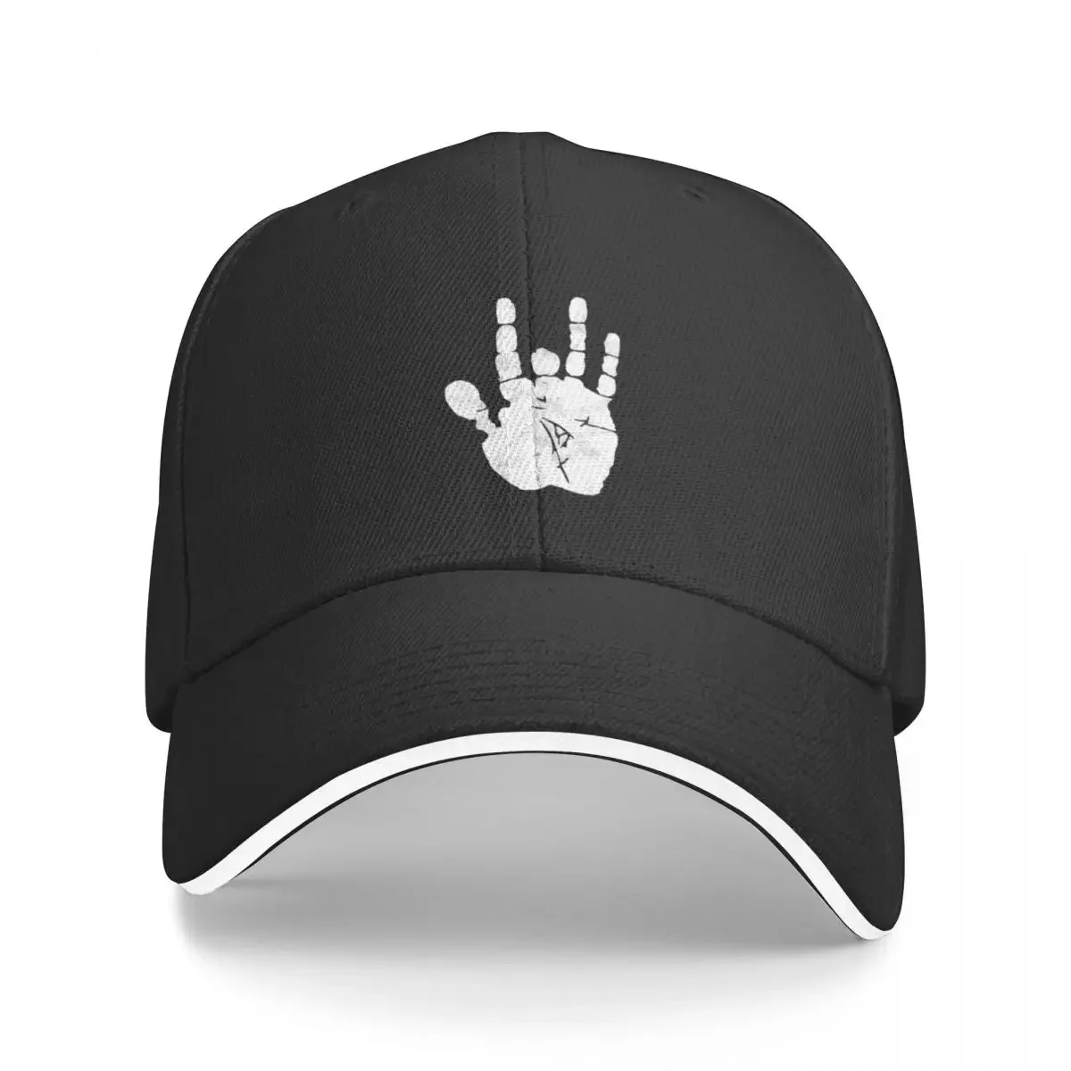 

White Marble Jerry Hand Baseball Cap Golf Cap Golf Hat For Women Men'S