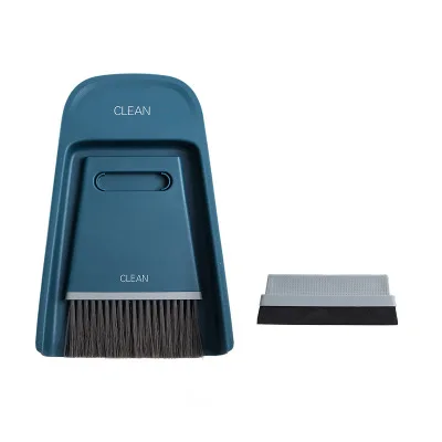 Mini broom dustpan combination set home soft fur magic small broom sweep desktop cleaning brush wiper