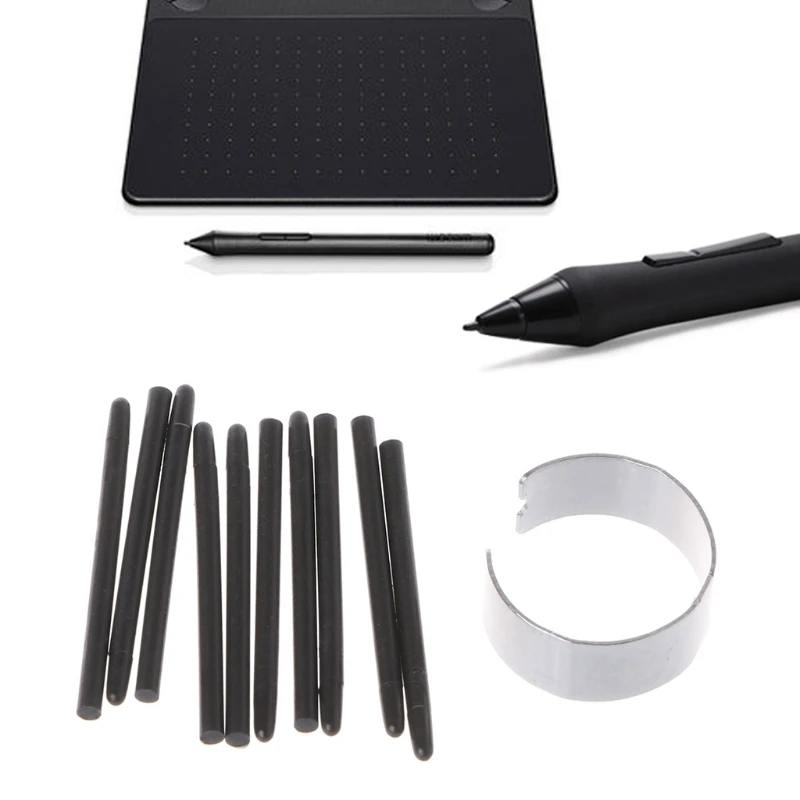 thumbnail image 2 of 20Pcs Black Pen Nibs Tip Refill For Wacom CTL CTH 471 671 472 490 69 2 of 14