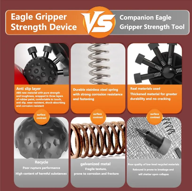 Finger Exerciser Trainer Hand Grip Strengthener Rock Climbing Finger Exerciser Trainers Gripper Exerciser Hand Strength Exercise