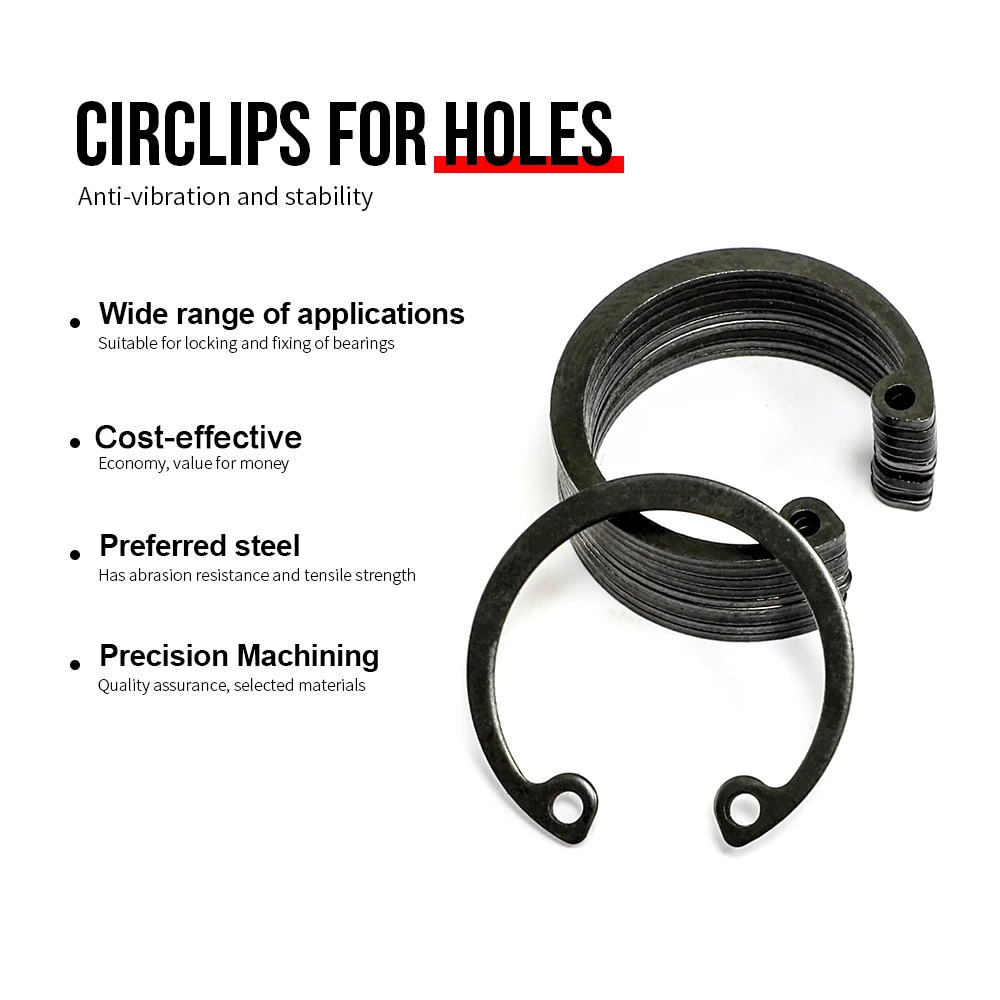 anel sortimento kit para furo aco carbono 01