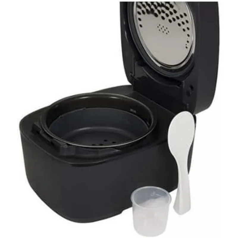 Zojirushi NW-QAC10 Induction Rice Cooker and Warmer 5.5 Cup Capacity Black 9.25 x 12.25 x 7.88