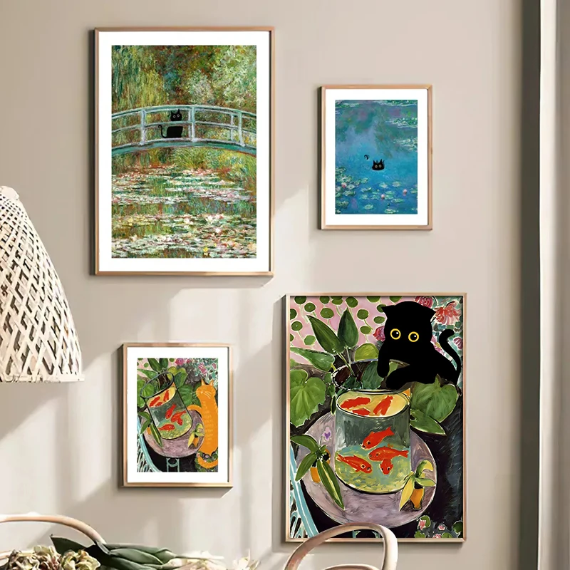 Art Cat Canvas Print 2