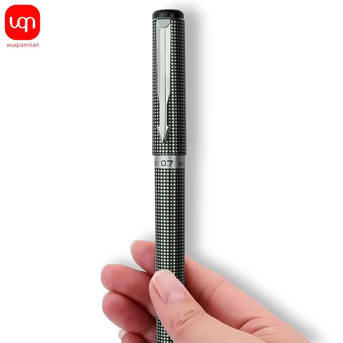 WQN-3/6/12PCS Business Rollerball Pen Office School Gel Pen Smooth Writing Stationery 0.7mm High Quality Black Ink 6