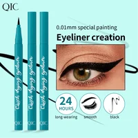 Waterproof Liquid Eyeliner Quick-drying Professional Black Ultra Fine Eye Liner Liquid Pen Natural Makeup Cosmetic 2