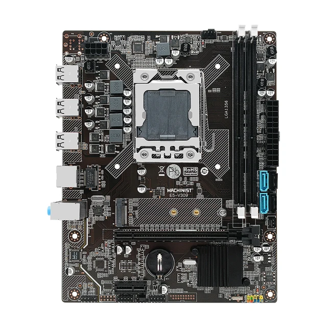 MACHINIST X79 Motherboard Kit With Xeon E5 2420 V2 DDR3 ECC RAM 8GB(2x4G) LGA 1356 NVME M.2 USB 3.0 Set E5 V309 5