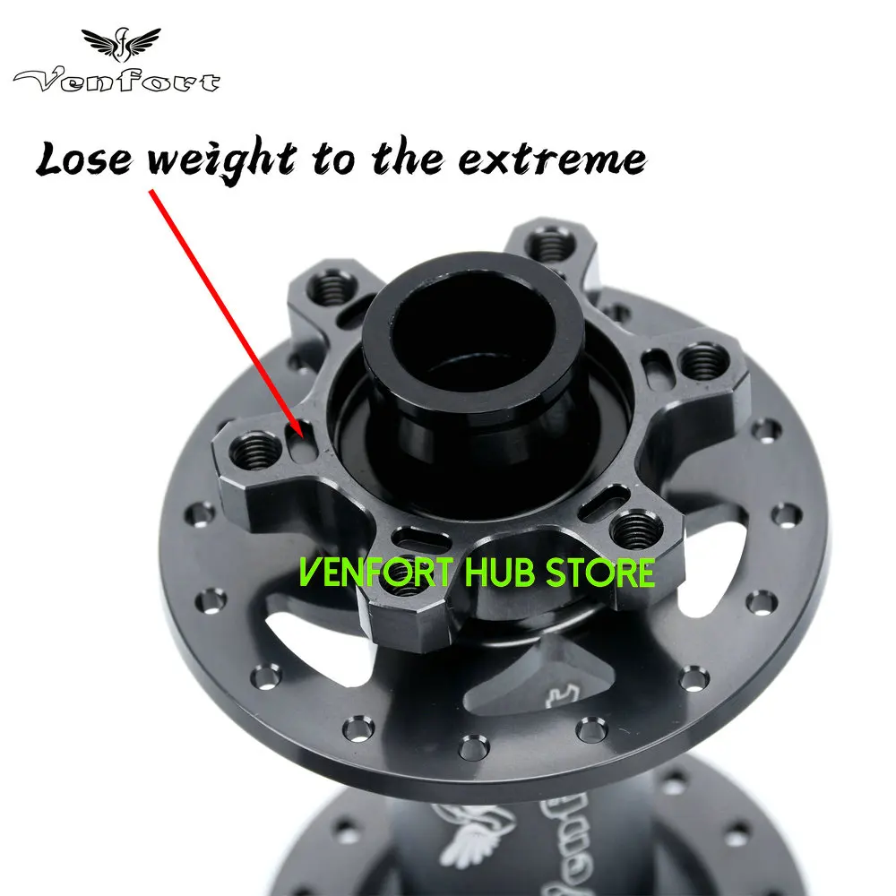 2022 NEW 36T 32H Black VENFORT PRO4 DT HUB Star Ratchet hub MTB