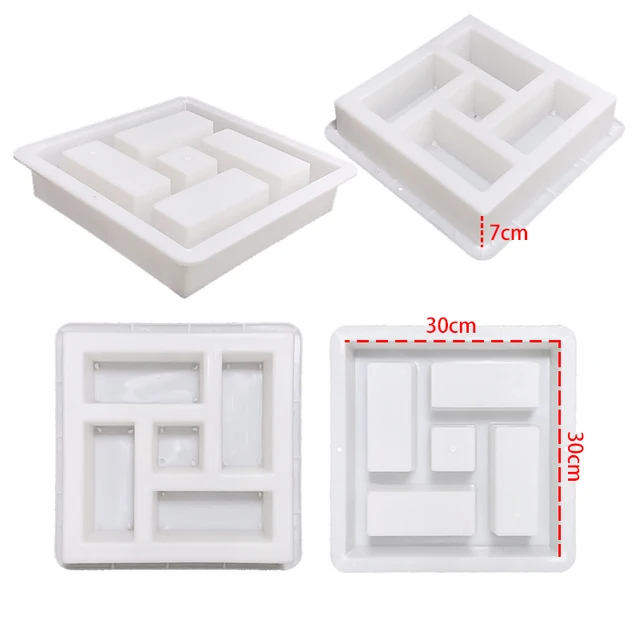 Barkács Ablak Műanyag Penész Cement Virág Udvar Antik Ókori Park Kerítés Rács Beton - Image 5