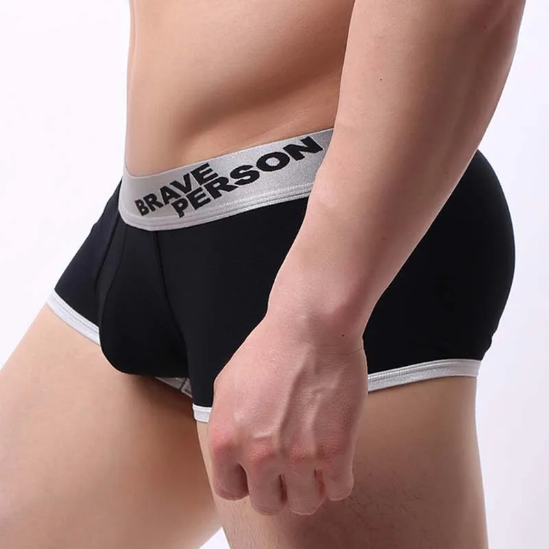 

Brand Men Underwear Boxer Shorts Sexy Low Waist Bulge Pouch Gay Underwear Couple Elastic Nylon Male Boxers Panties трусы мужские