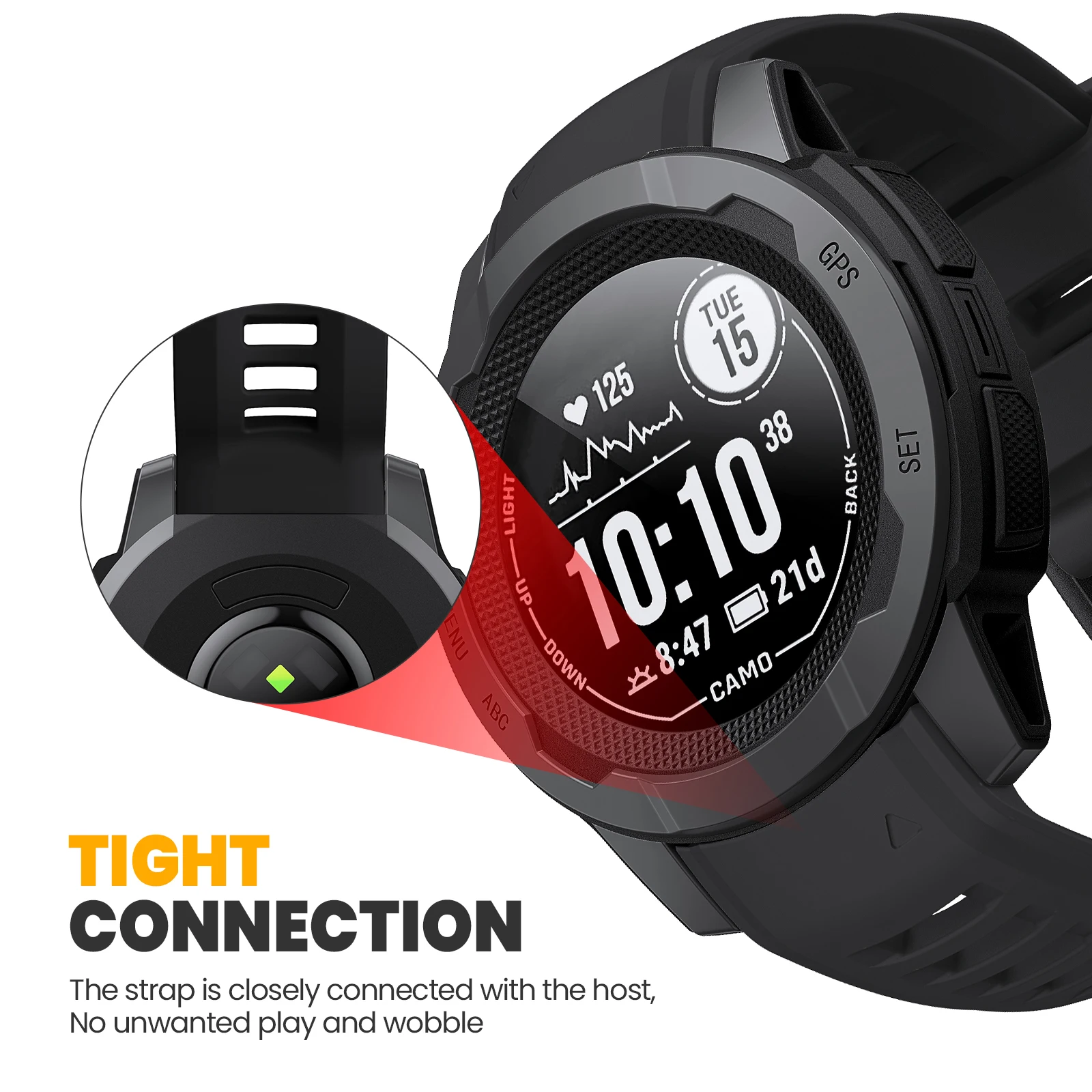 Garmin Bracciale per Instinct 2X Solar - acquista su